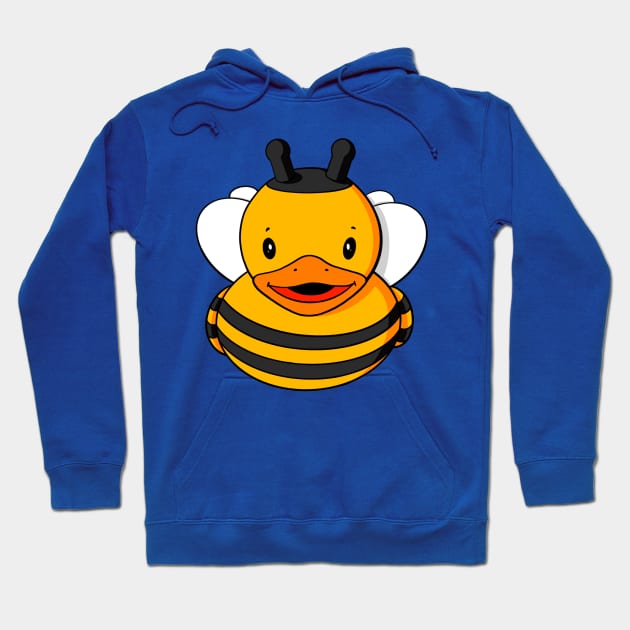 Bumblebee Rubber Duck Hoodie by Alisha Ober Designs